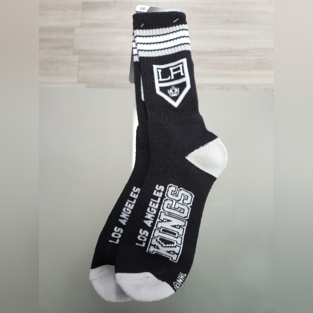 FBF Los Angeles Kings Socks Men's Size 10-13